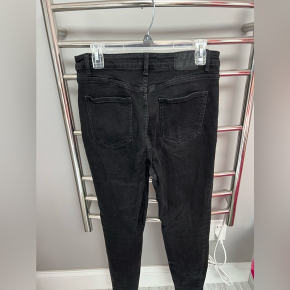 Zara Black High-Waisted Skinny Jeans - Picture 4 of 4